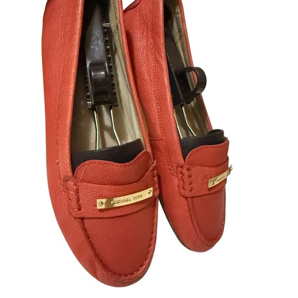Michael Kors Watermelon Leather Loafers in excellent condition - Picture 9 of 16